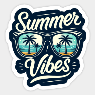 Summer Vibes Sticker